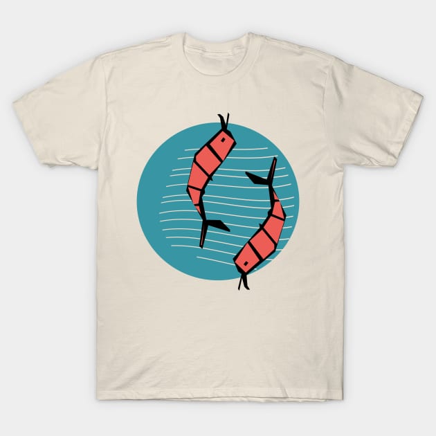 Shrimp T-Shirt by bruxamagica